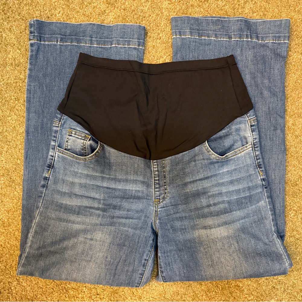 Blue Denim Maternity Jeans
